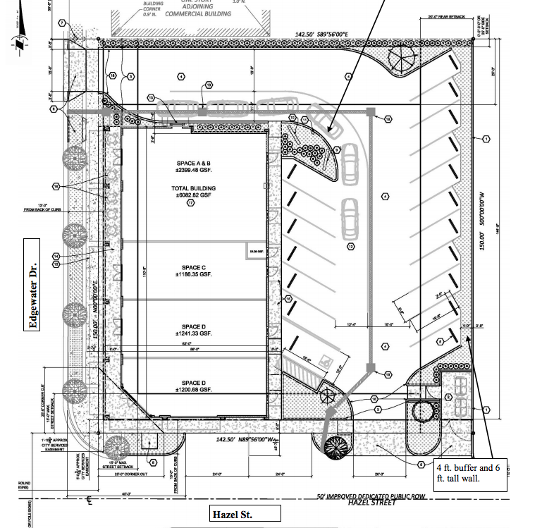 Edgewater Plaza Plan