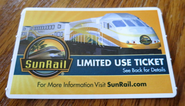 SunRail Ticket