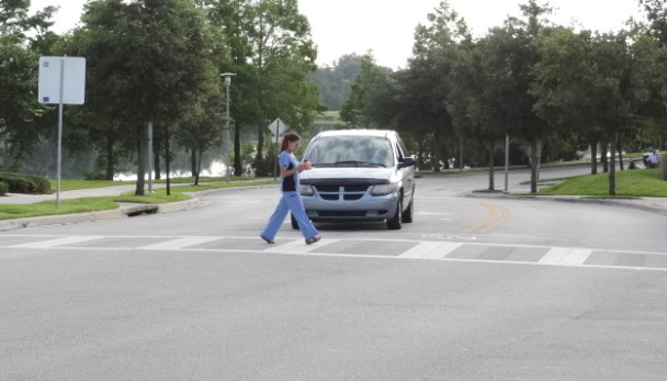 Florida Hospital Pedestrian Crossing