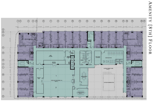 Hyatt Place Downtown Floor Plan 3