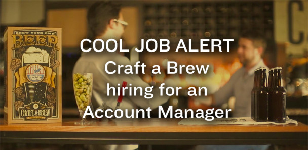 Cool Job Alert Craft a Brew photo