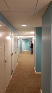 Top floor hallway