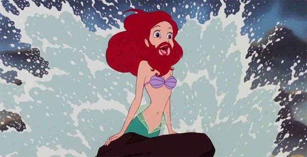 "Bearded Mermaid" by Adam Ellis 