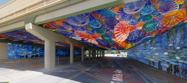 508 underpass 3 with art