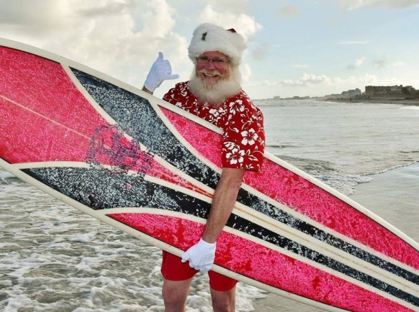 Photo via Surfing Santas