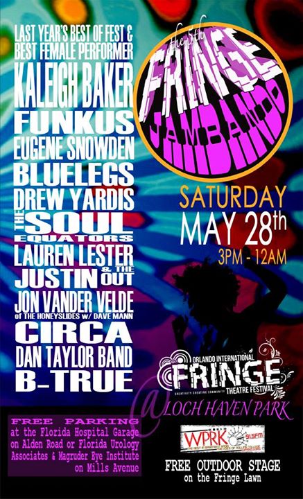 The 5th Fringe Jambando at the 25th Orlando Fringe Festival - Bungalower