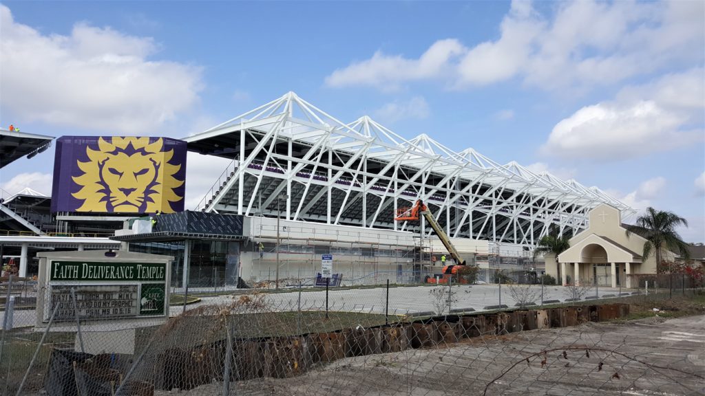 A look at the Soccer Stadium