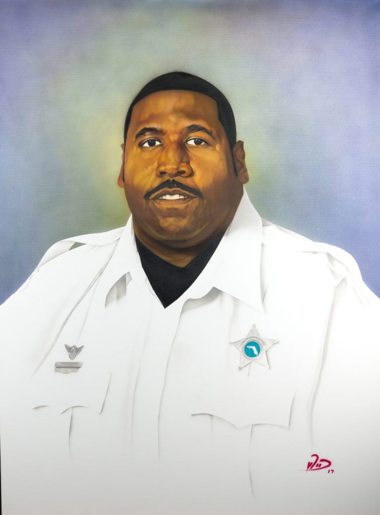 Sam Flax-commissioned artists present portraits to OPD ...