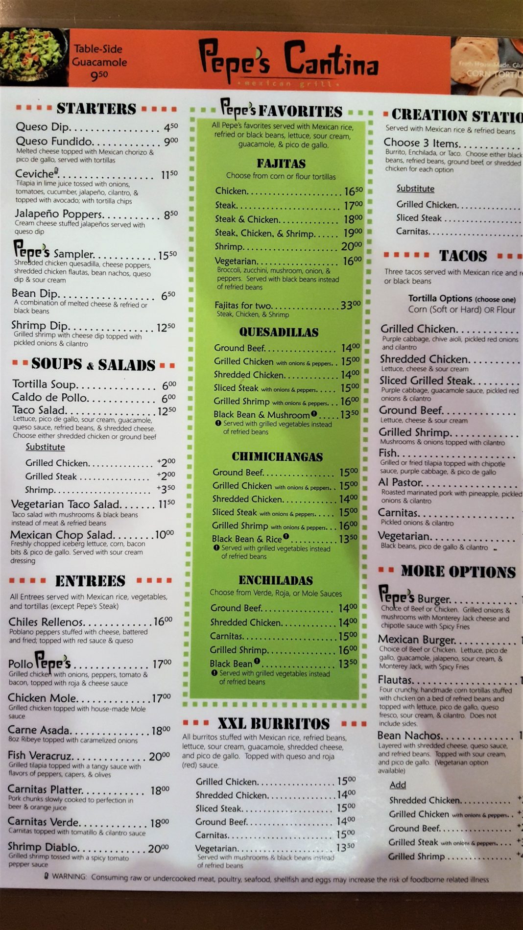 Pepe's Cantina is now open on Church Street Bungalower