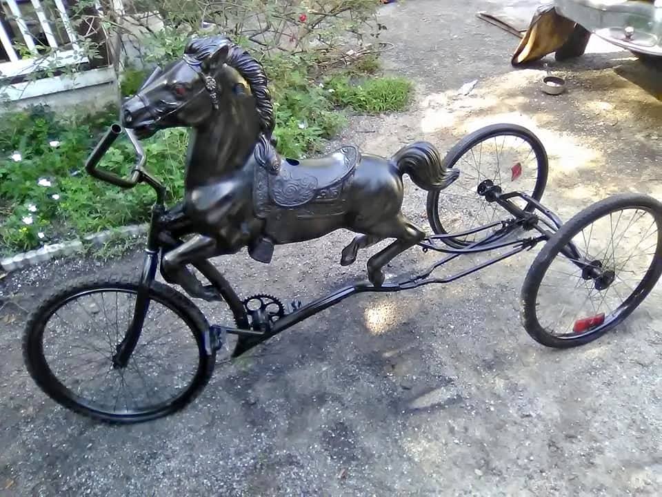 custom three wheel bicycle