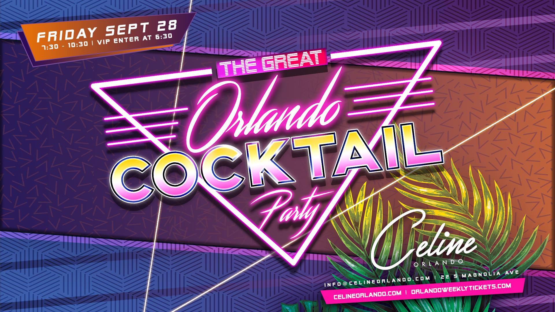 The Great Orlando Cocktail Party Bungalower