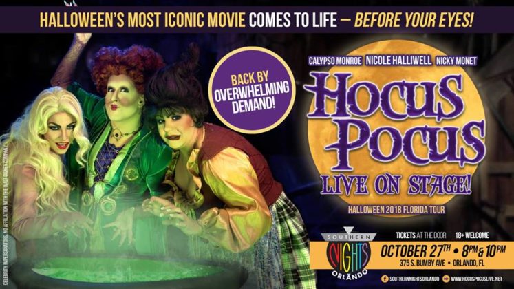 “Hocus Pocus LIVE on Stage” at Southern Nights Orlando - Bungalower