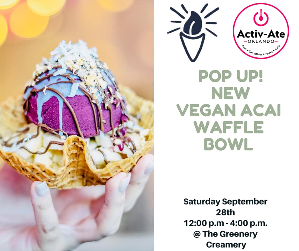 Pop-Up! New Vegan Acai Waffle Bowls - Bungalower