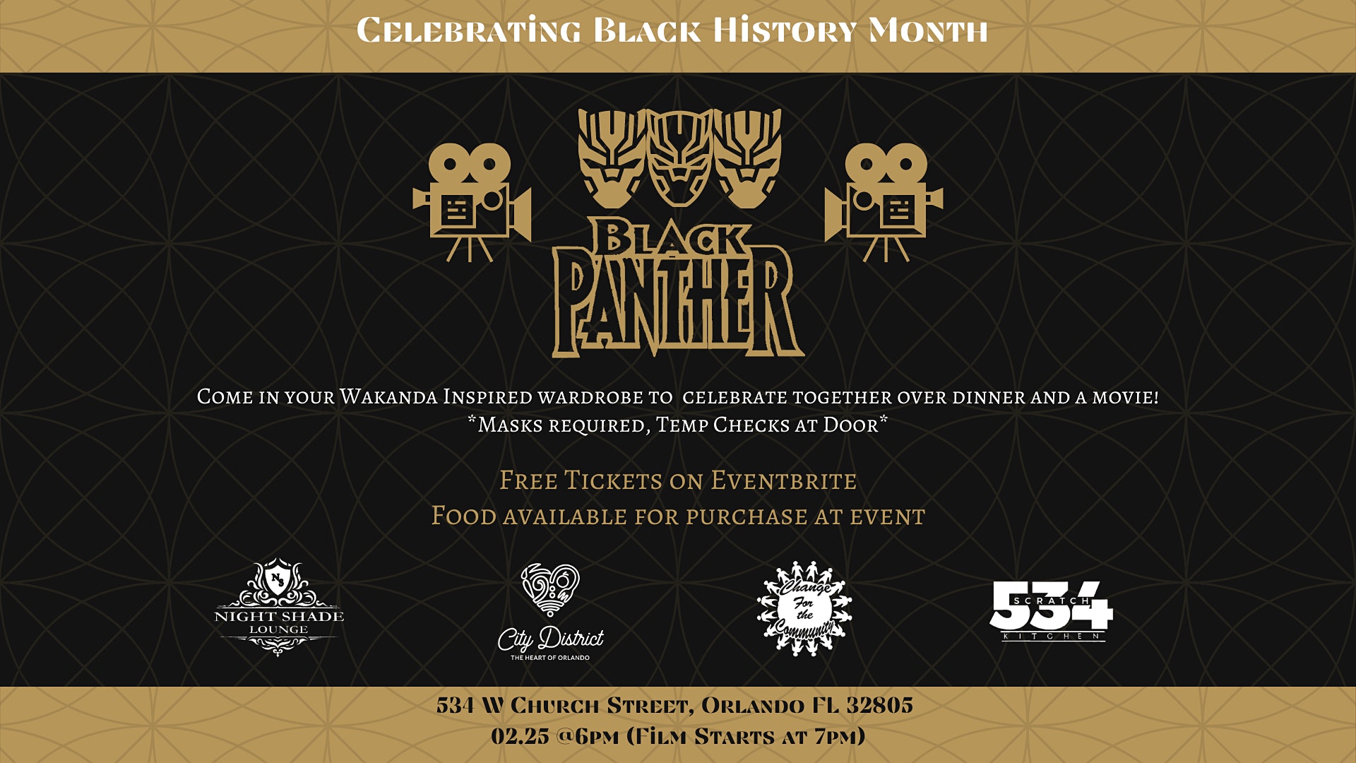 City District Celebrates Black History Month W Dinner And A Movie Bungalower