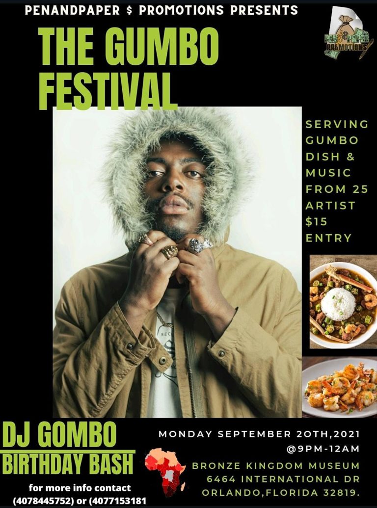 Pen&Paper Promotions Presents The Gumbo Festival Bungalower
