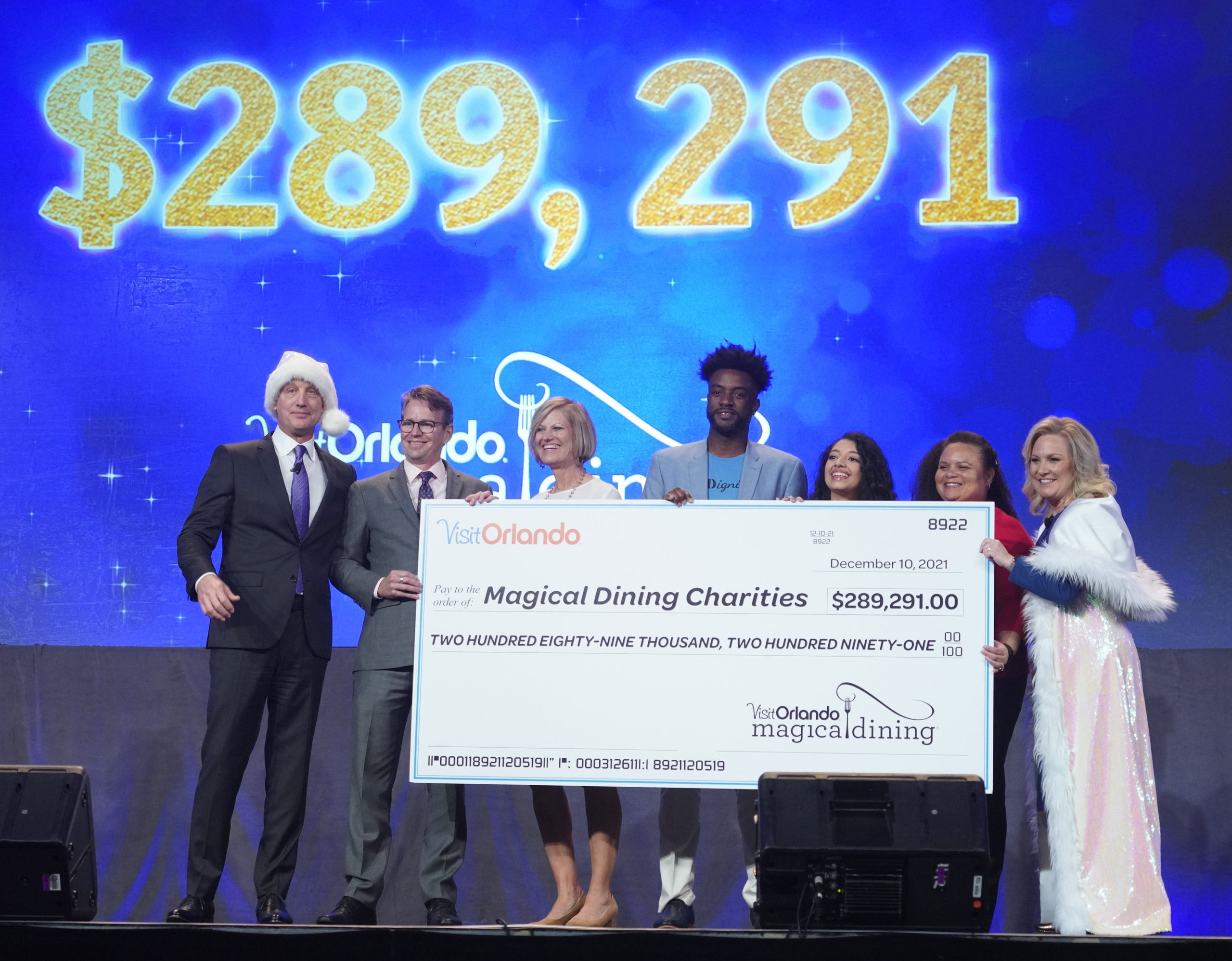 Visit Orlando's Magical Dining initiative raised 289,291 this year