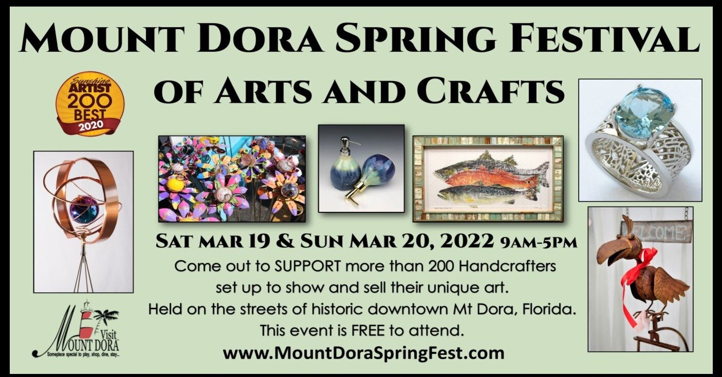 Mount Dora Spring Festival of Arts & Crafts Bungalower