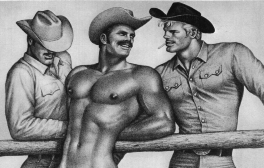 Cowboy art by tom of finland. 