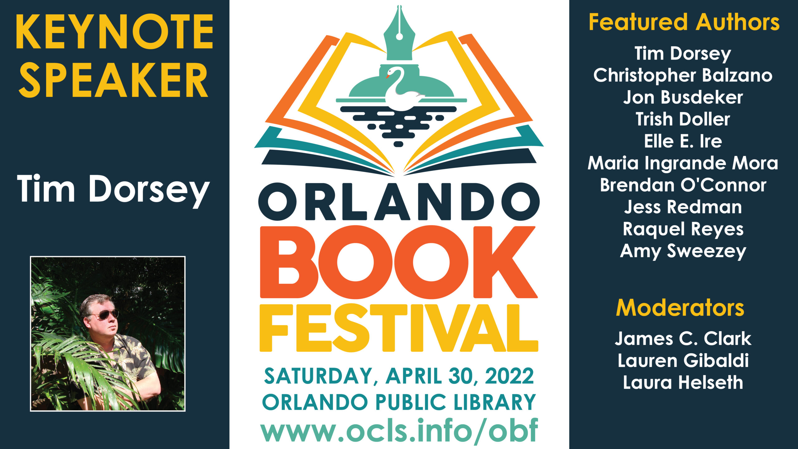 Downtown library hosting 2022 Orlando Book Festival on April 30th