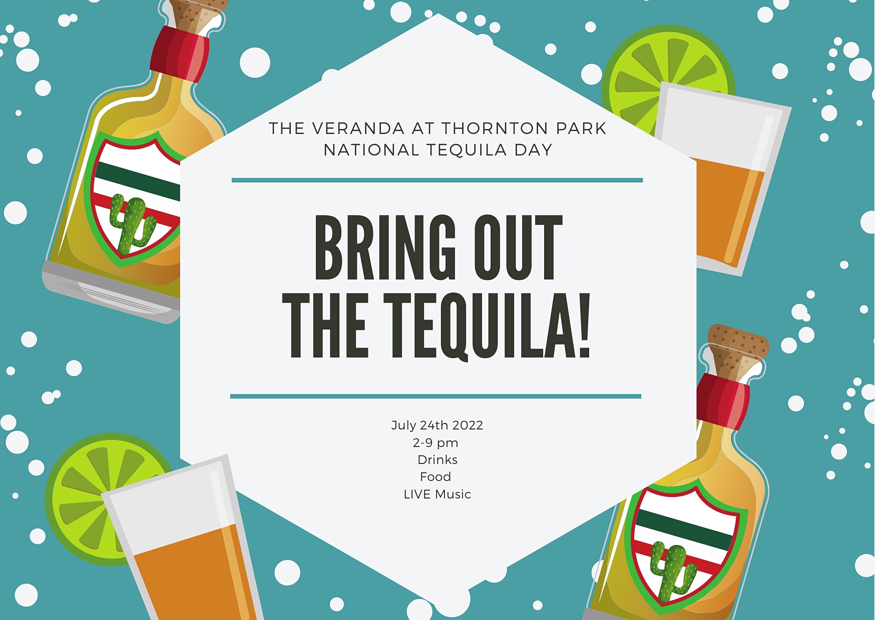 Bring Out the Tequila National Tequila Day Bungalower