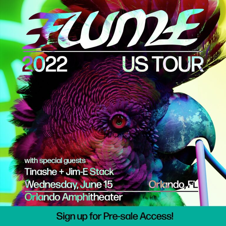 Flume Orlando 2022 Tour Bungalower