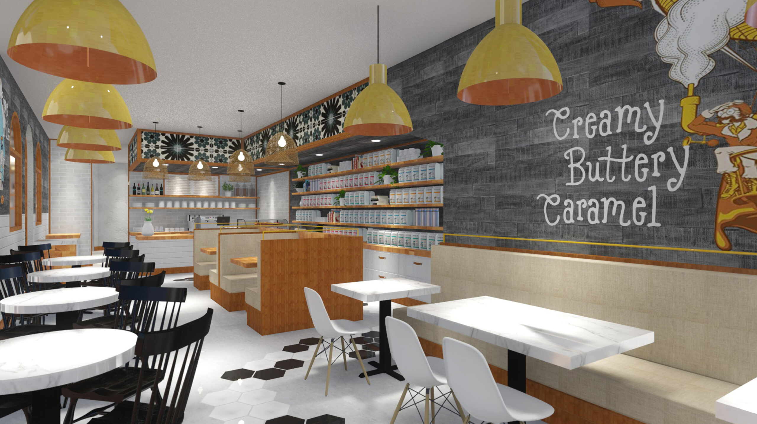 Barnies Coffee Winter Park Remodel Conceptual Rendering Scaled 