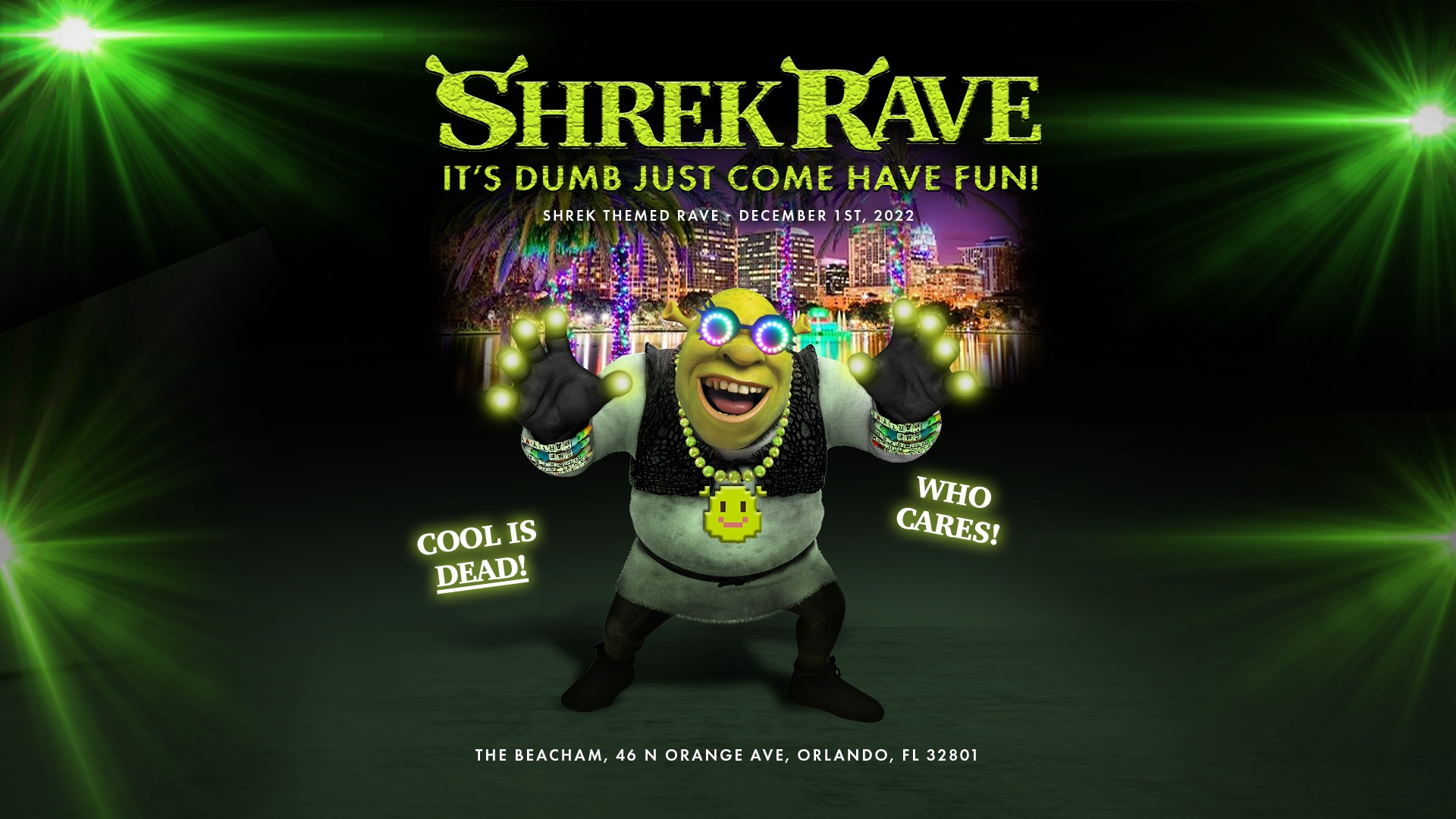 Shrek Rave Bungalower