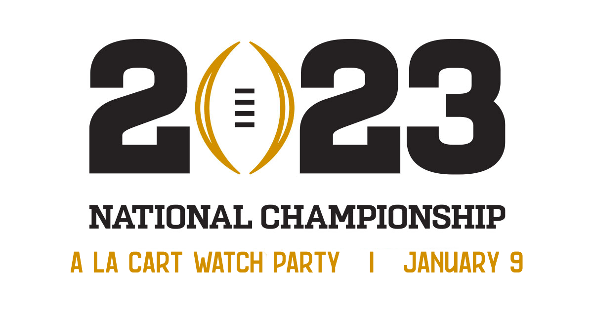 2023 College Football National Championship Watch Party Bungalower