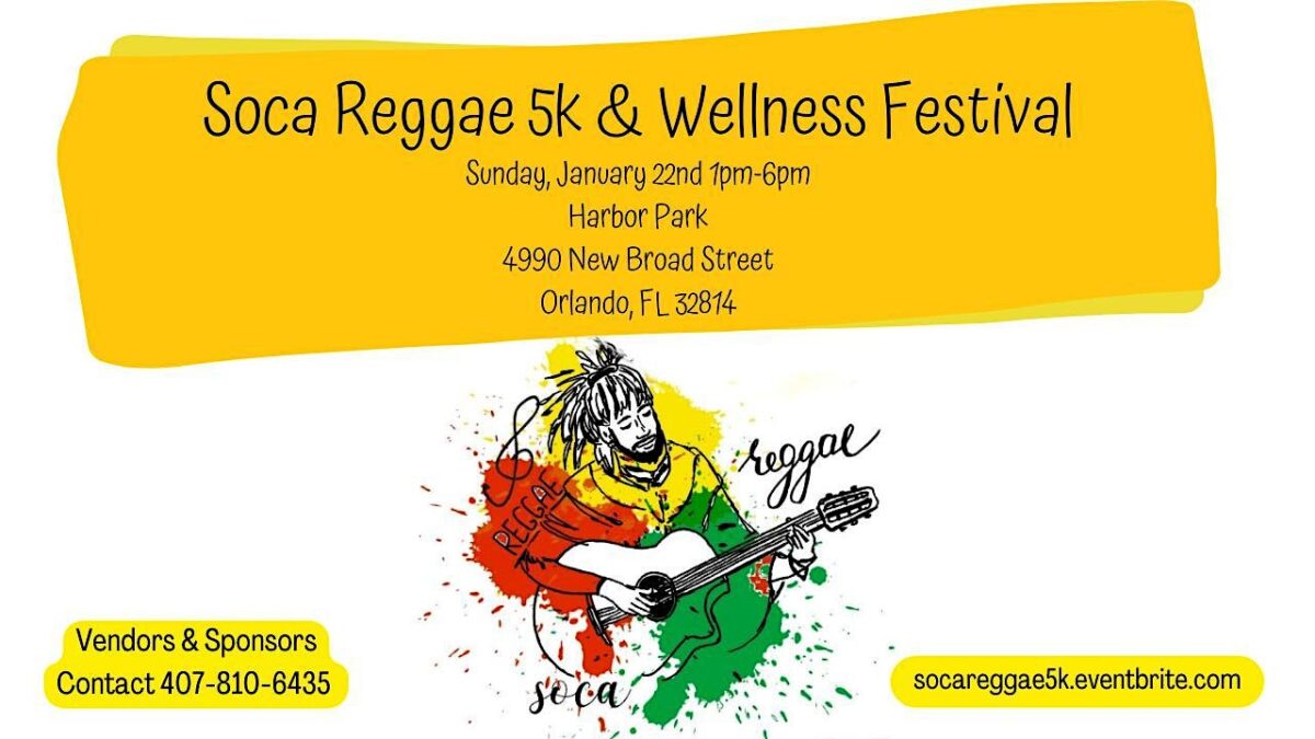 Soca Reggae 5k And Wellness Festival Bungalower