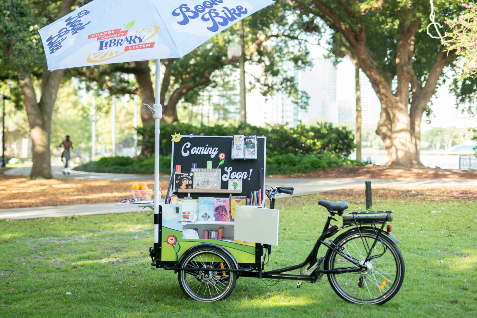 OCLS launches new book bike service - Bungalower