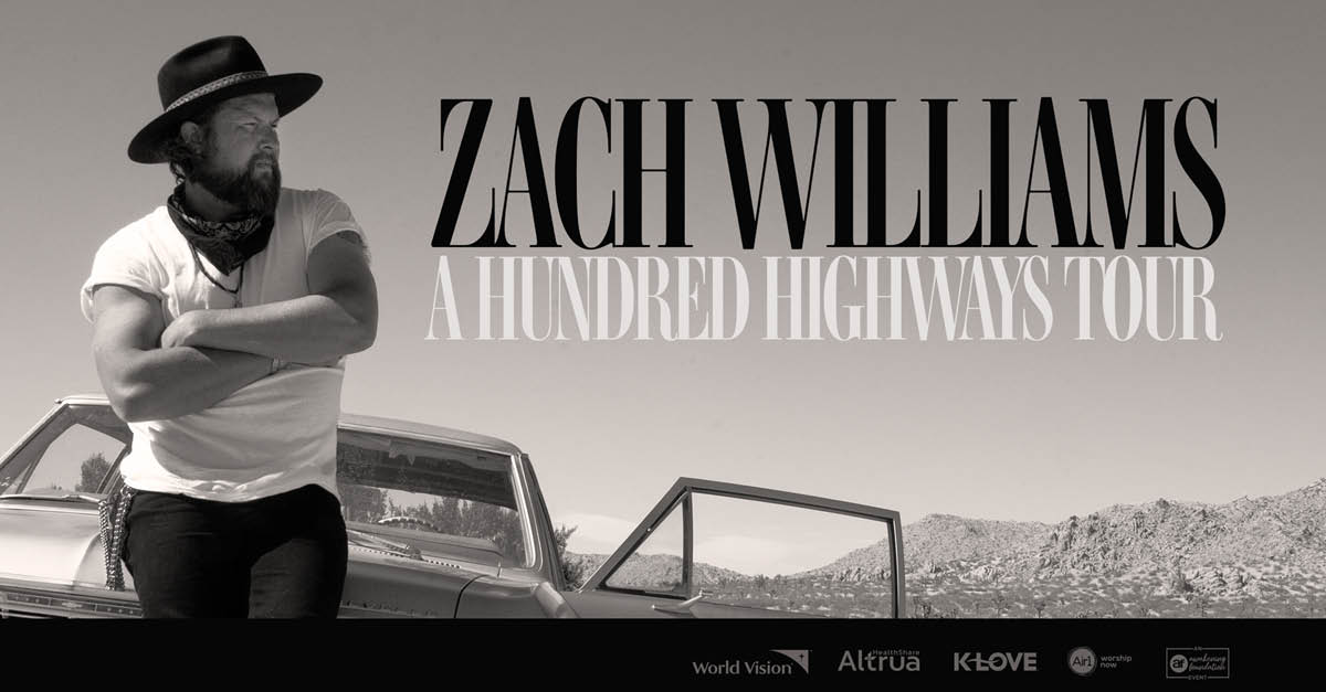 Zach Williams A Hundred Highways Tour Bungalower