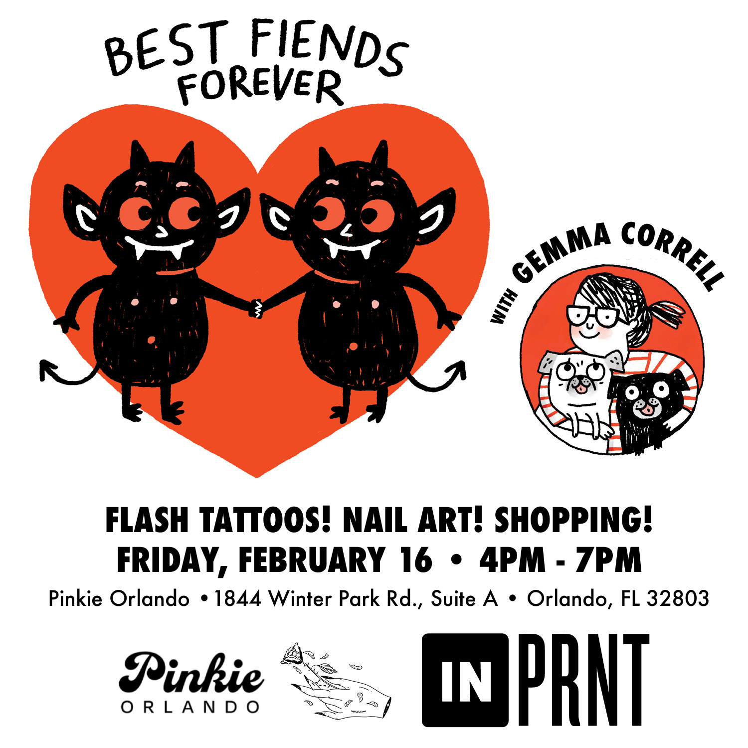 Insta-famous illustrator Gemma Correll popping-up in Orlando, Feb. 16 ...